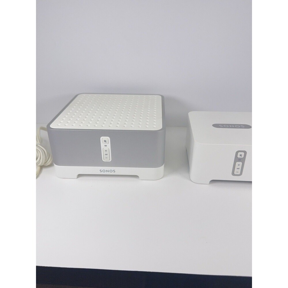 Sonos CONNECT + CONNECT:AMP Bundle S1 Audio Streamer Amplifier Tested Powers On